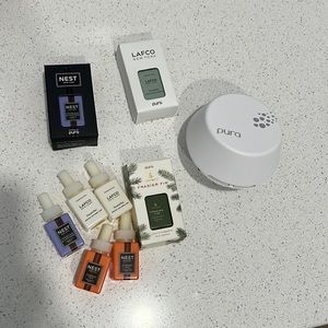 Pura diffuser and 8 fragrances